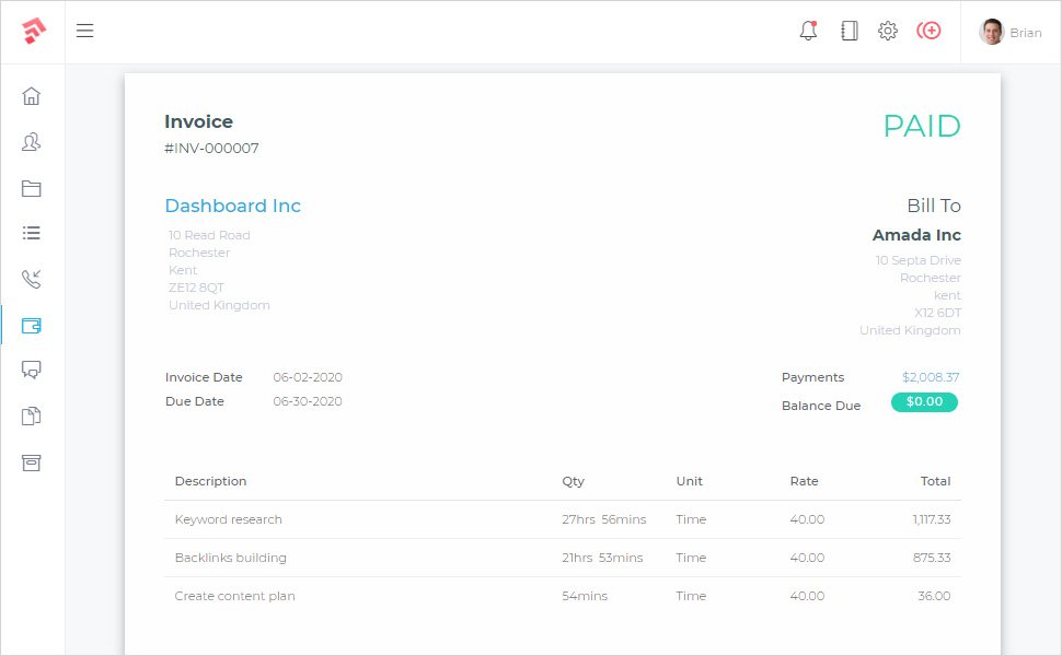 Invoices